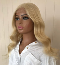 Load image into Gallery viewer, Tatum - Lace Front Human Hair Wig 18 to 20 Inches with a large cap
