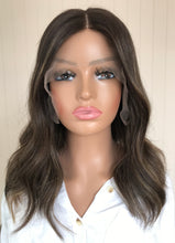 Load image into Gallery viewer, Bailey - Lace Front Human Hair Wig 16 Inches with a medium cap
