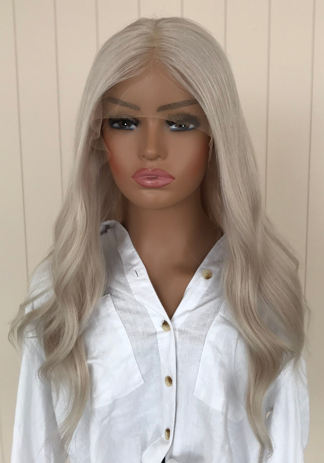 Logan - Lace Front Human Hair Wig 18 to 20 Inches with a large cap